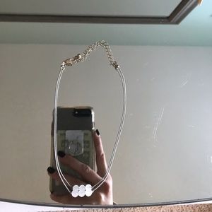 Francesca’s light grey choker